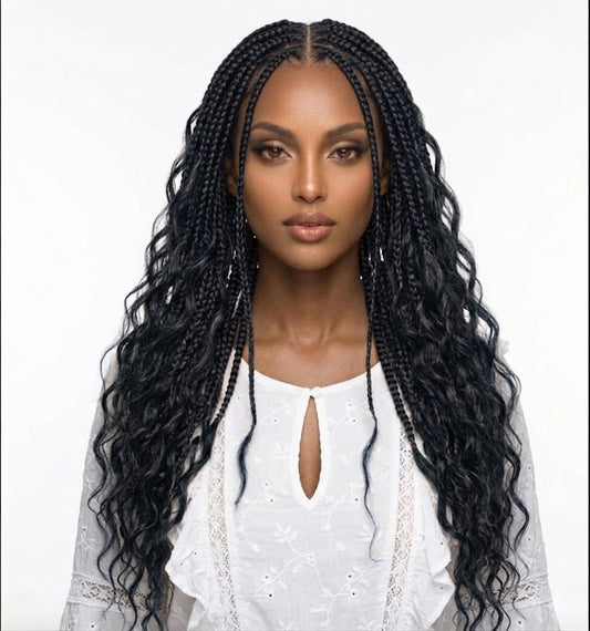 Luxe Raw Indian Wavy Bulk Hair for Braiding