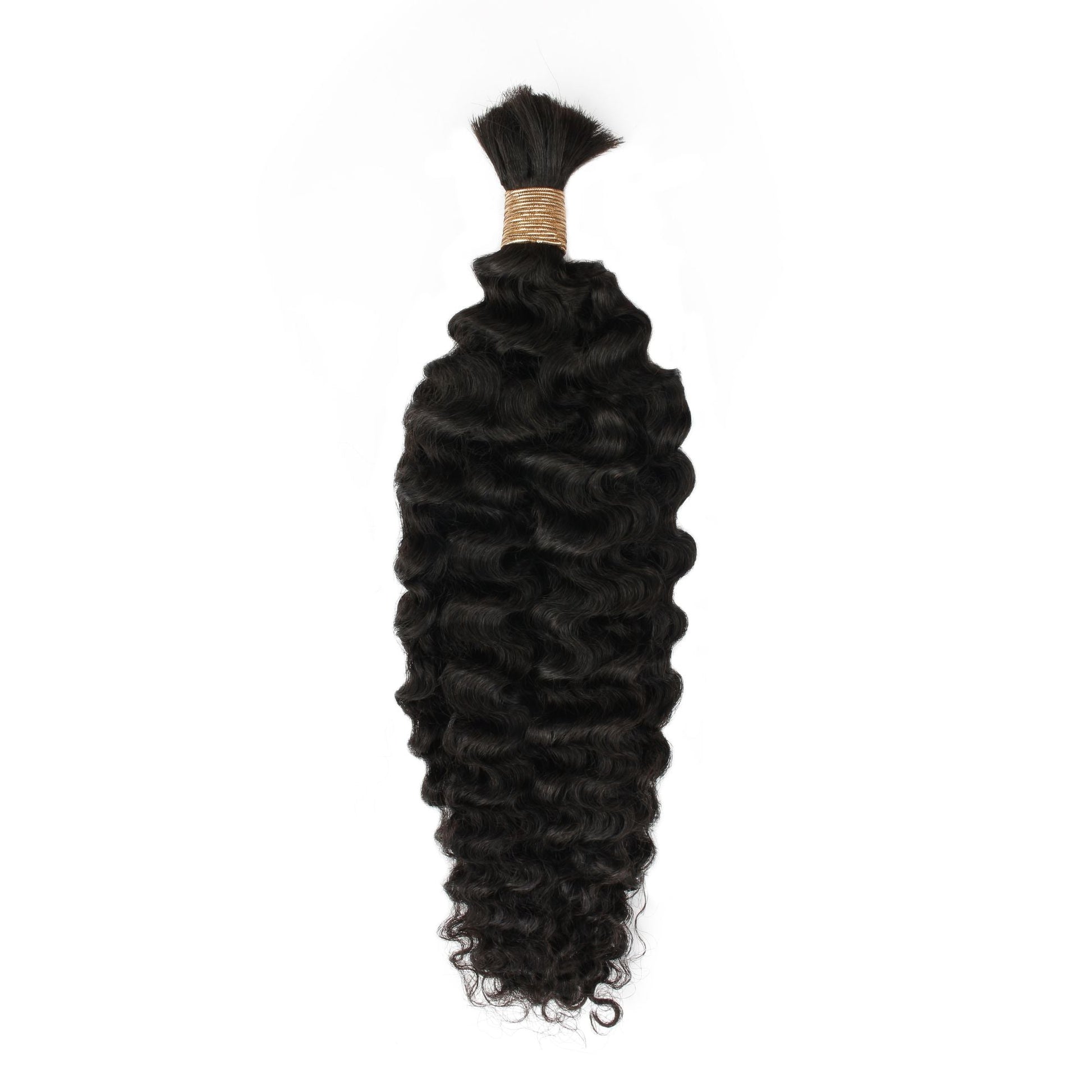 Luxe Premium Burmese Curly Bulk Hair for Braiding
