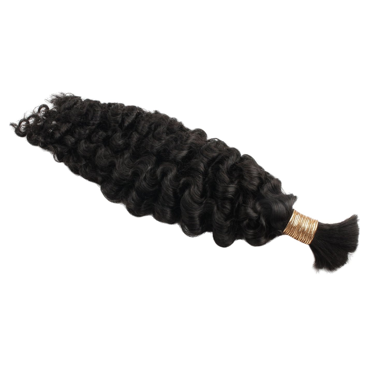 Luxe Premium Burmese Curly Bulk Hair for Braiding